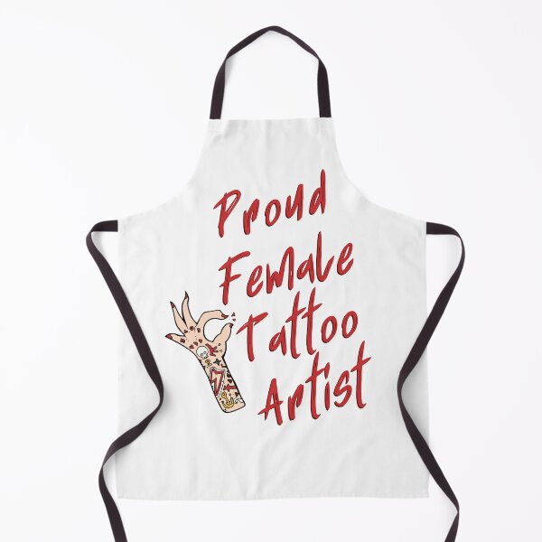 Item preview, Proud female tattoo artist - best female tattoo artist in town Tattooed junkie design gifts ink culture beards barber awesome super power tacos tequila designed and sold by CJCTEES.