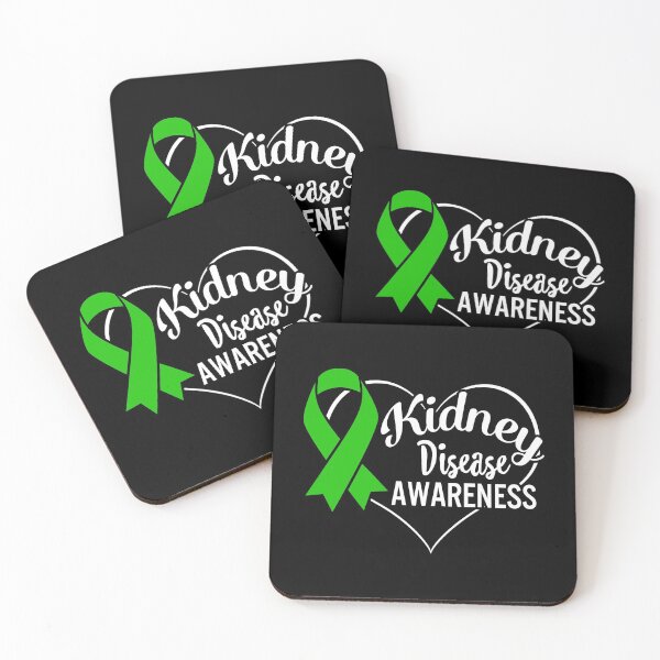 Item preview, Kidney Disease Awareness Shirt Green Ribbon Heart Warrior Dad Mom Family Support Gift designed and sold by Sifoustore.