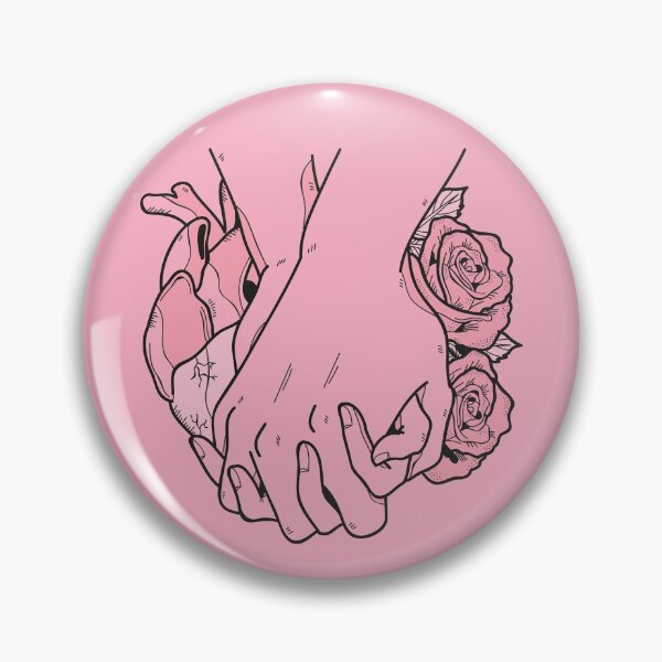Item preview, Hand in Hand (Pink) designed and sold by WastedPleasures.