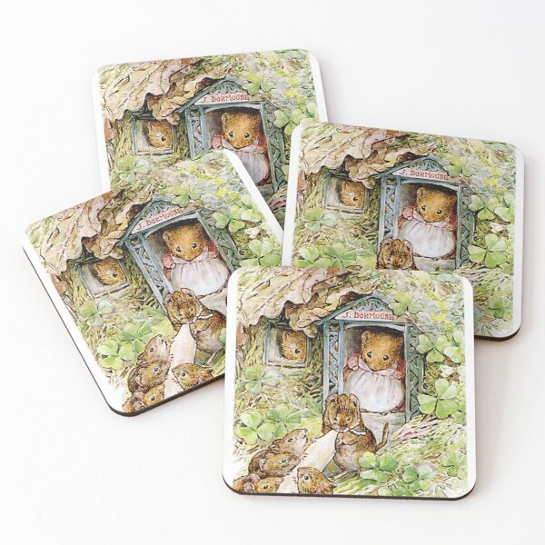 Item preview, “Mr. John Dormouse and his daughter Miss Dormouse sell peppermints and candles – from the Tale of Ginger & Pickles” by Beatrix Potter designed and sold by johndhalsted.