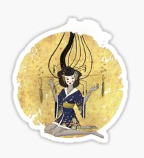 Goddess of Robotic Geishas Sticker