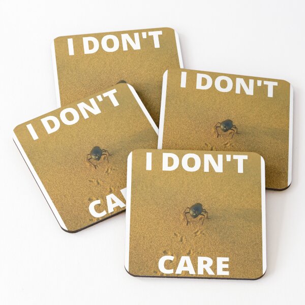 Item preview, I Don't Care designed and sold by CyberWindow.