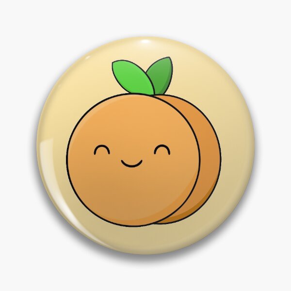 Item preview, Cute Smiling Peach designed and sold by BaconPancakes21.