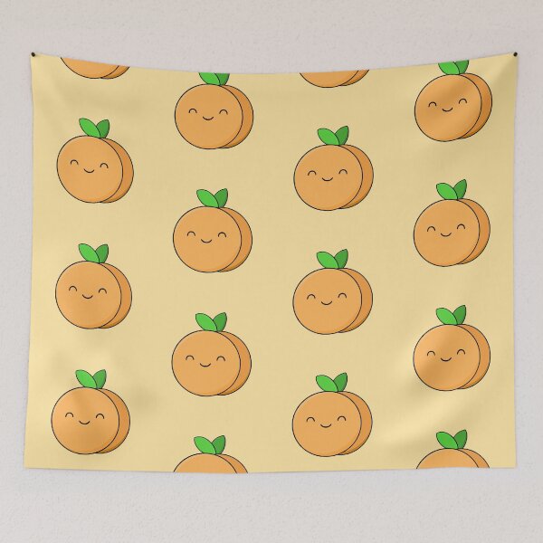 Item preview, Cute Smiling Peach designed and sold by BaconPancakes21.