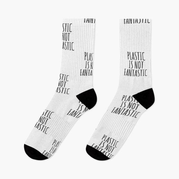 Item preview, PLASTIC IS NOT FANTASTIC - PLASTIC NOT - ECO - BE ECO  designed and sold by Tropical Blood.