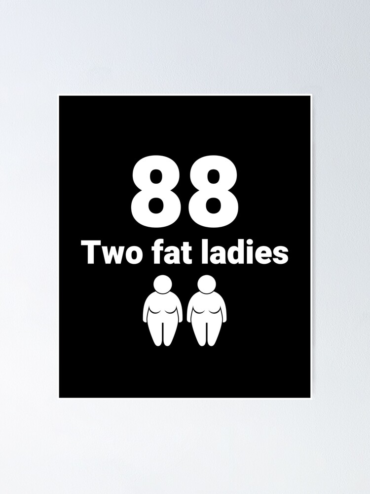88-two-fat-ladies-bingo-number-call-names-poster-for-sale-by