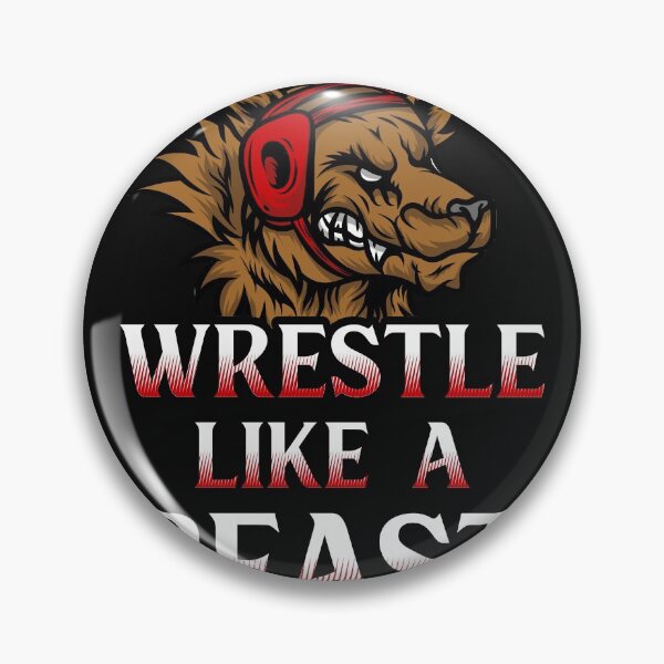 Item preview, Wrestle Like a Beast - Amateur Wrestling designed and sold by Gold Wings Tees.