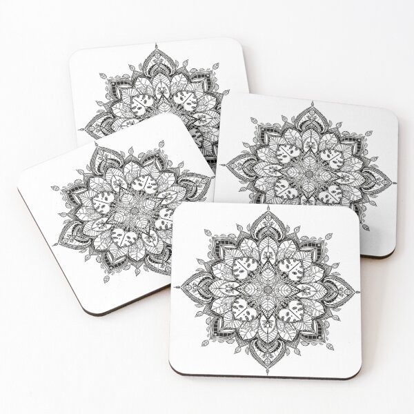 Item preview, Mandala de hojas designed and sold by Dee Collins.