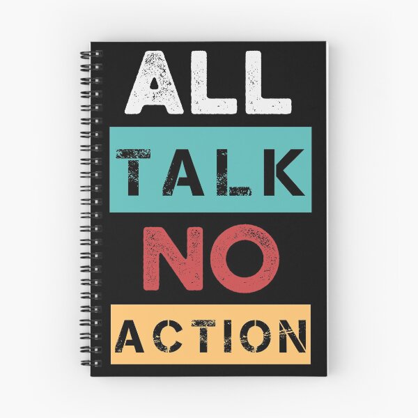 Item preview, All Talk No Action designed and sold by yeknow.