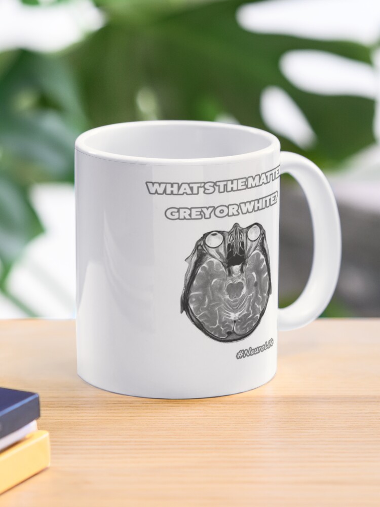 Tall Grey Mug