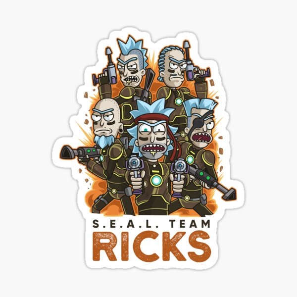 Die elitärste Streitmacht, über die die Zitadelle von Ricks verfügt Sticker