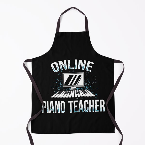 Item preview, Virtual Learning Online Piano Teacher designed and sold by Gold Wings Tees.