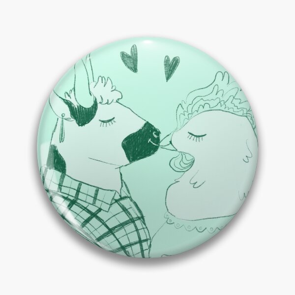 Item preview, Cow and chicken in love designed and sold by raffaellllllo.