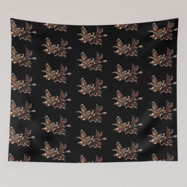 Item preview, Gold holly designed and sold by edwardtiptonart.