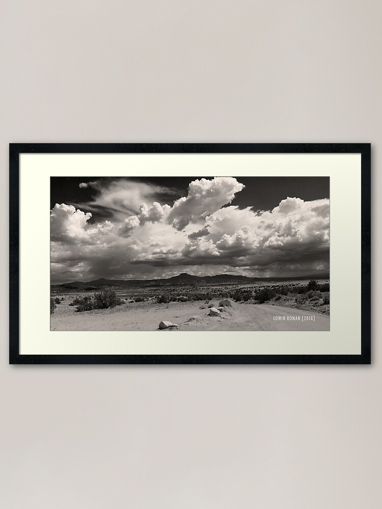 Alternate view of The Pedernal In The Distance Framed Art Print