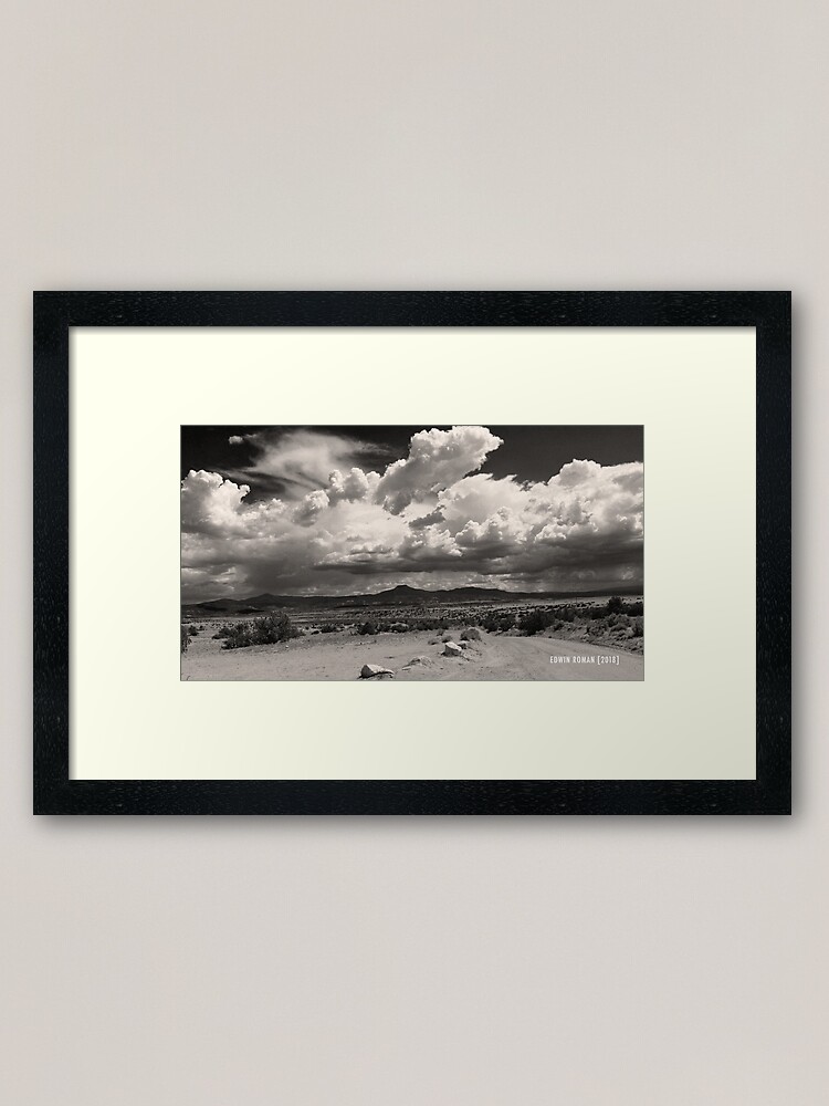 Alternate view of The Pedernal In The Distance Framed Art Print