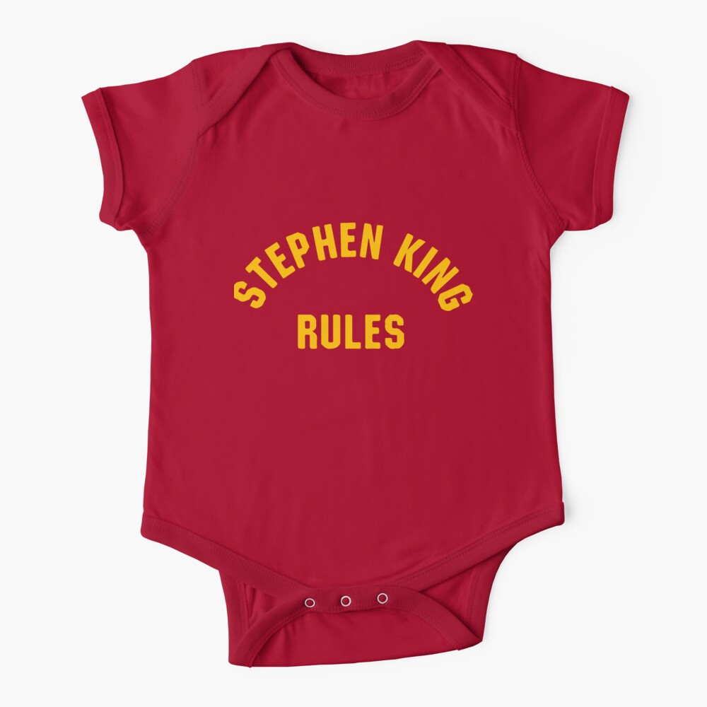 Stephen King Rules Baby One-Piece
