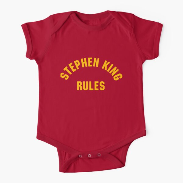 Stephen King Rules Short Sleeve Baby One-Piece