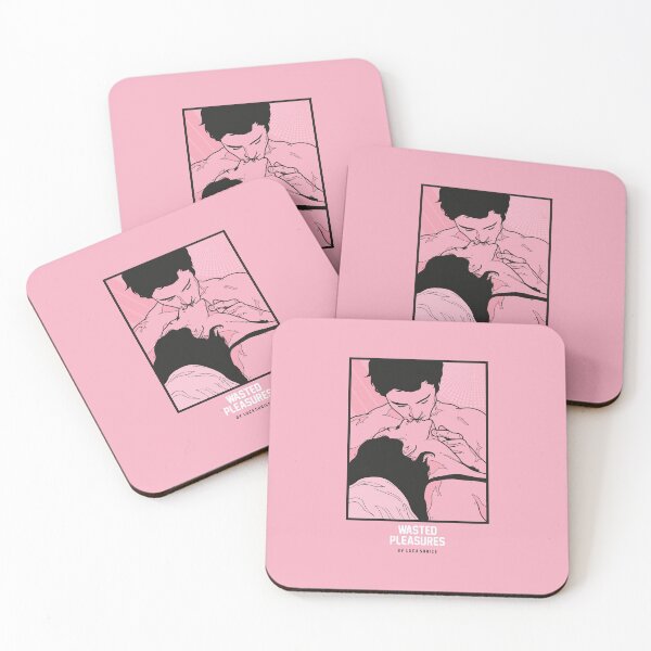 Aperçu de l'œuvre Baiser immortel (rose) créée et vendue par WastedPleasures.