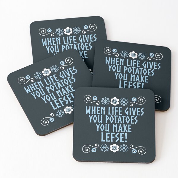 Item preview, When Life Gives You Potatoes - Make Lefse! designed and sold by Eye on the Blueline.