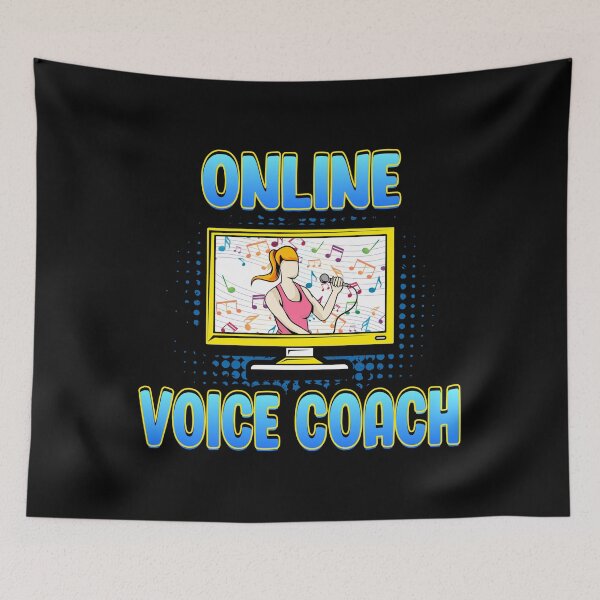 Item preview, Online Voice Coach designed and sold by Gold Wings Tees.