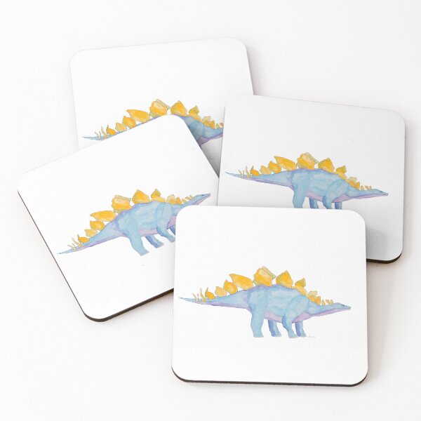 Item preview, Dinosaur Stegosaurus watercolor print 112520 designed and sold by mandalafractal.
