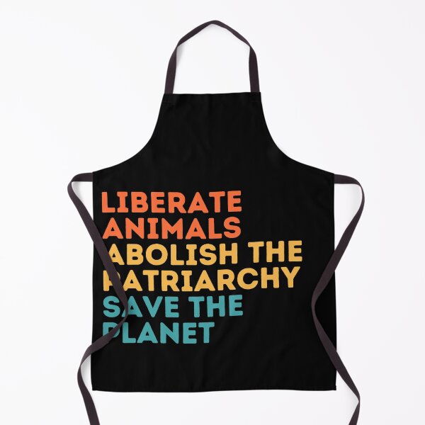 Item preview, LIBERATE ANIMALS ABOLISH THE PATRIARCHY SAVE THE PLANET Vegan Feminist designed and sold by a-little-ink.