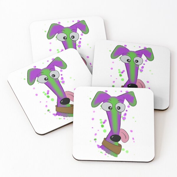 Item preview, Purple and Green Lurcher designed and sold by Mat Dixon.