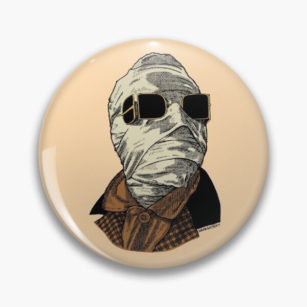 Item preview, The Invisible Man- Classic horror designed and sold by DarkAndSticky.