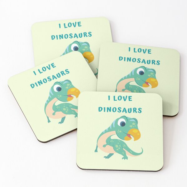 Item preview, I LOVE DINOSAURS designed and sold by chigara.