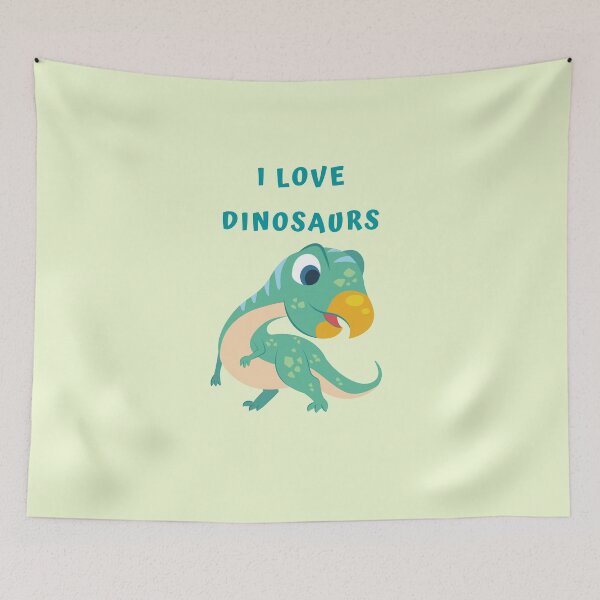 Item preview, I LOVE DINOSAURS designed and sold by chigara.