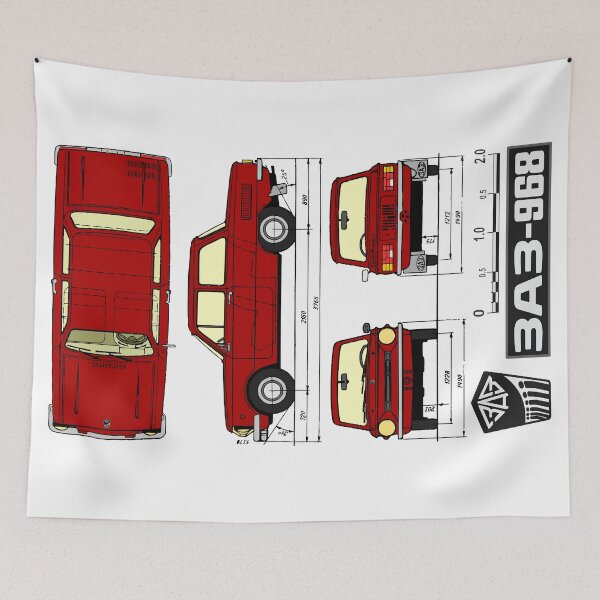 Item preview, ZAZ 968 (red on white) designed and sold by Groenendijk.