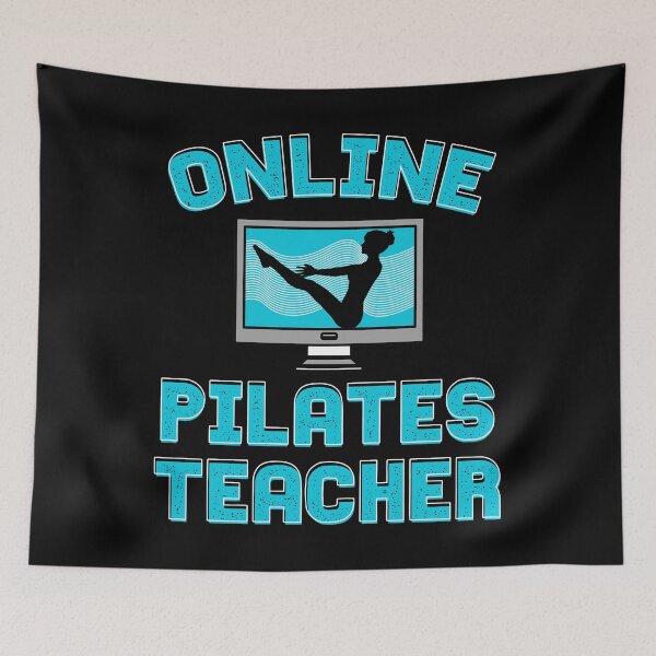 Item preview, Online Pilates Teacher designed and sold by Gold Wings Tees.