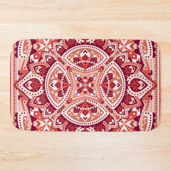 Item preview, Red Boho Quilt designed and sold by Carolina Diaz.