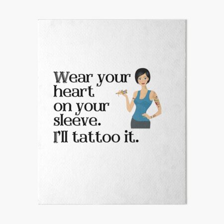 Support your local tattoo artist best female tattoo artist - in town  Tattooed junkie design gifts ink culture beards barber awesome super power  tacos tequila Art Board Print for Sale by CJCTEES