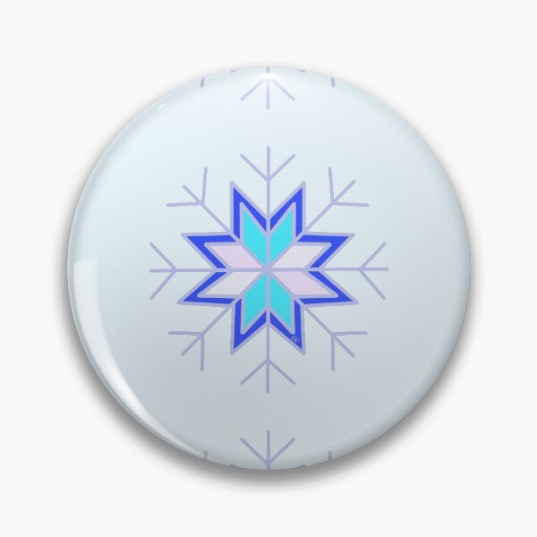 Item preview, Bluish snowflake designed and sold by BV-creas.