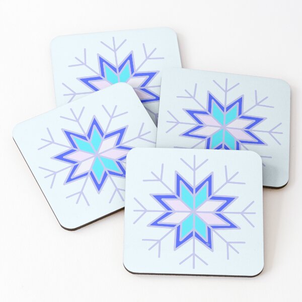 Item preview, Bluish snowflake designed and sold by BV-creas.