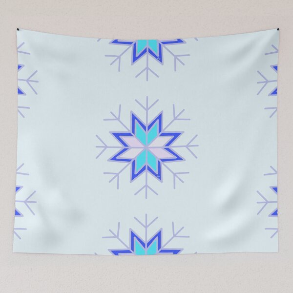Item preview, Bluish snowflake designed and sold by BV-creas.