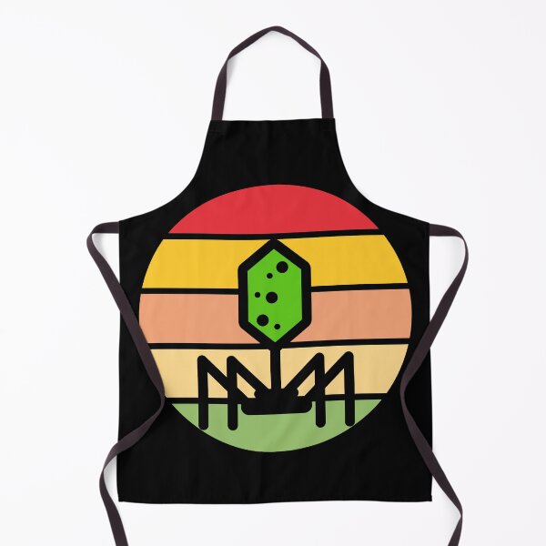 Item preview, FULL CIRCLE RETRO SUNSET PHAGE BACTERIOPHAGE designed and sold by Hippiesole.