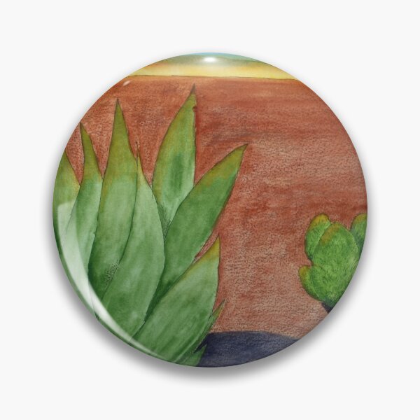 Item preview, Desert Cacti Near Sunset designed and sold by lisavonbiela.