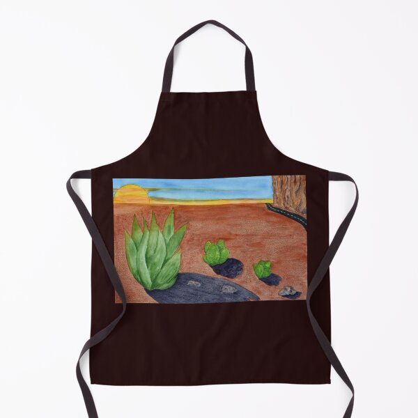 Item preview, Desert Cacti Near Sunset designed and sold by lisavonbiela.