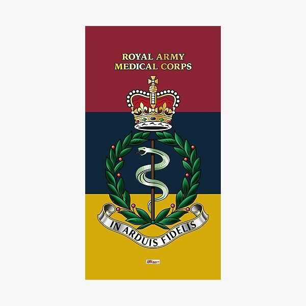 Royal Army Medical Corps Ramc Cap Badge Insignia Photographic Print For Sale By 4414