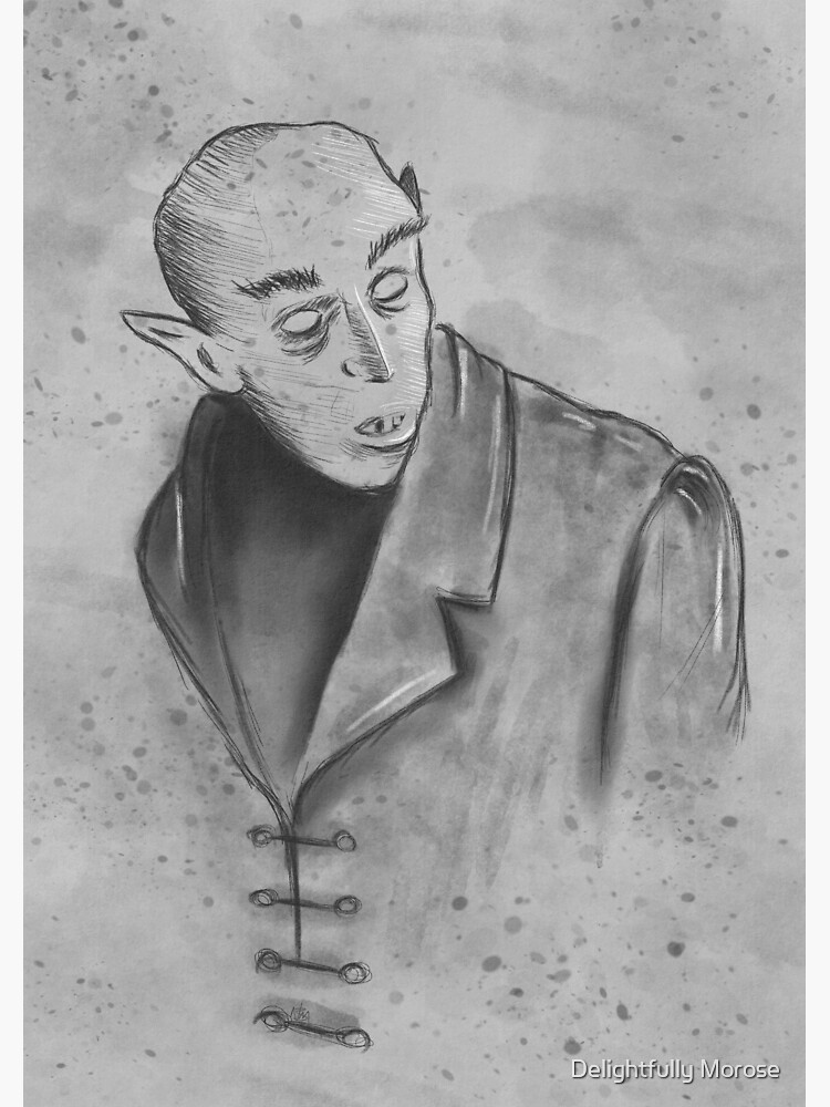 "Count Orlok" Sticker for Sale by DlightfulyMoros Redbubble