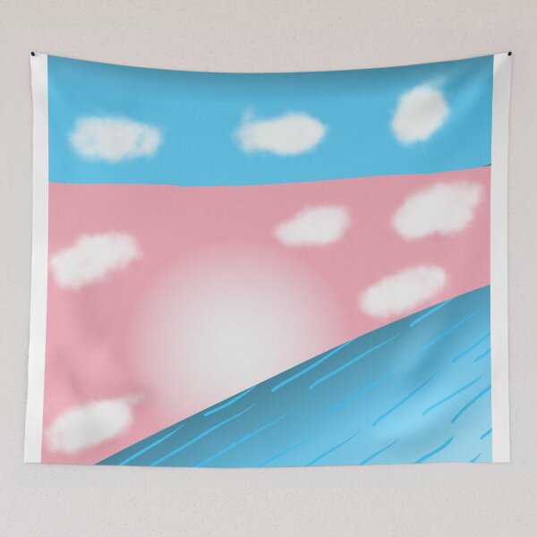 Item preview, Trans pride (Sea theme) designed and sold by LunaAngelRose.
