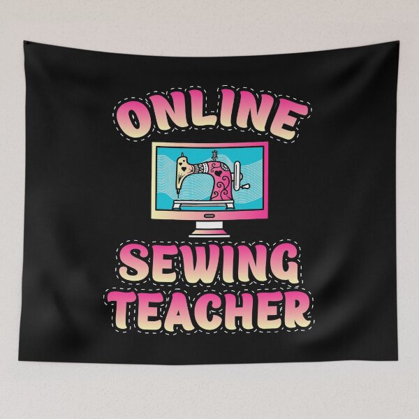 Item preview, Online Sewing Teacher designed and sold by Gold Wings Tees.