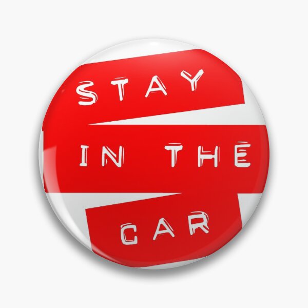 Item preview, stay in the car red designed and sold by lamdesign.