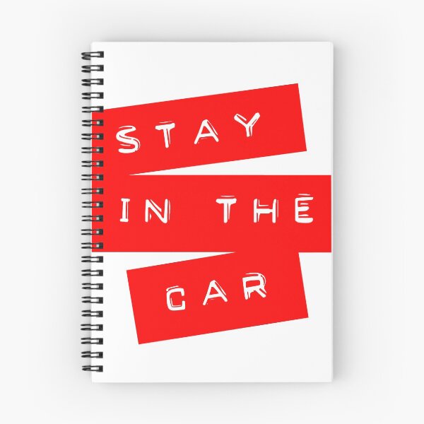 Item preview, stay in the car red designed and sold by lamdesign.