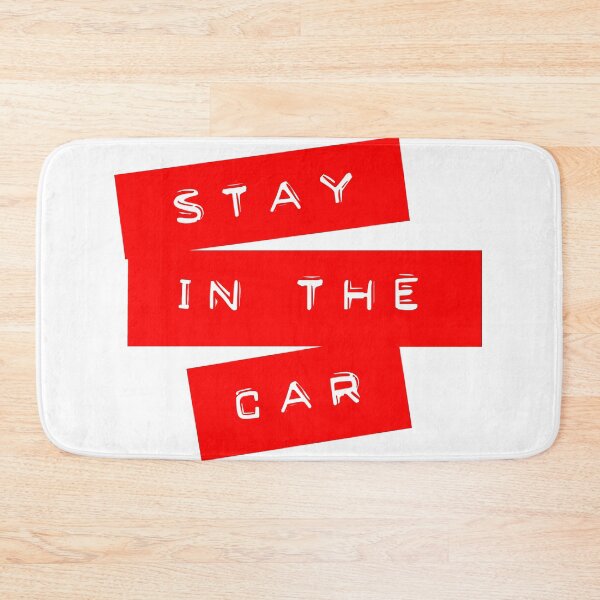 Item preview, stay in the car red designed and sold by lamdesign.