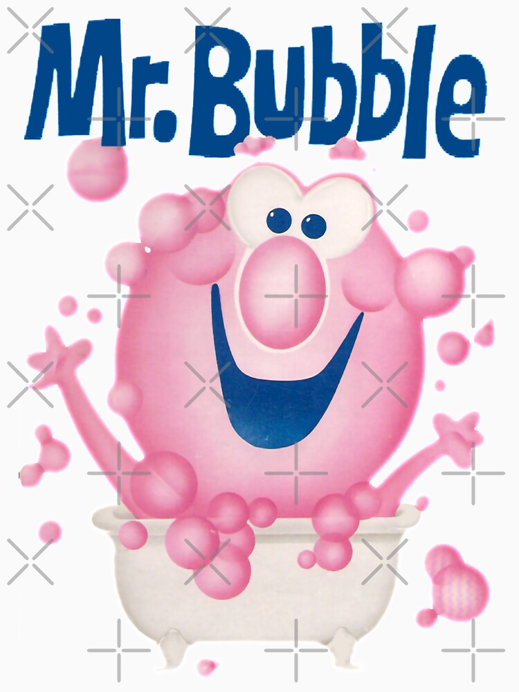 Mr. Bubble - Makes bath Time Fun by OffsetVinylFilm