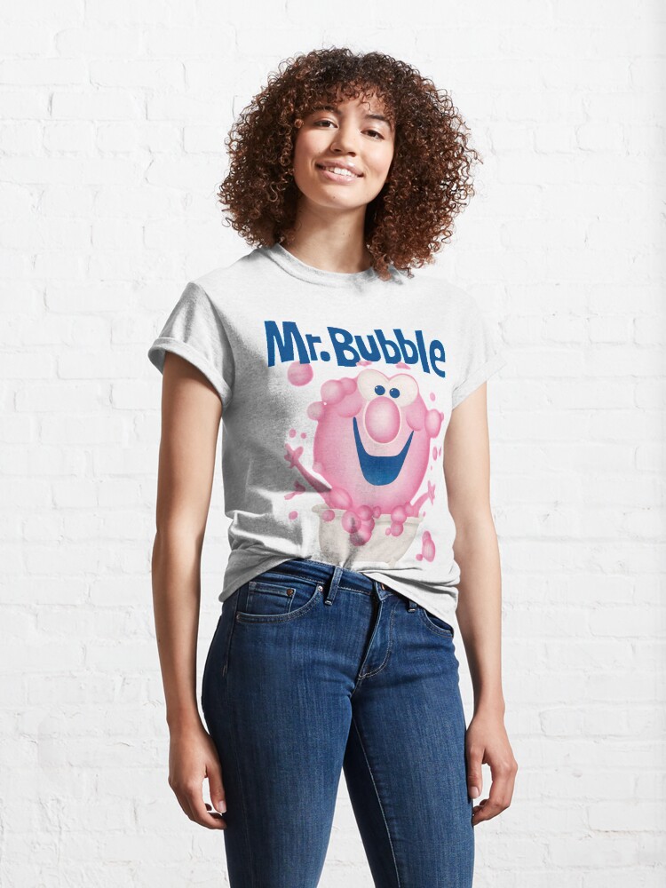 Alternate view of Mr. Bubble - Makes bath Time Fun Classic T-Shirt